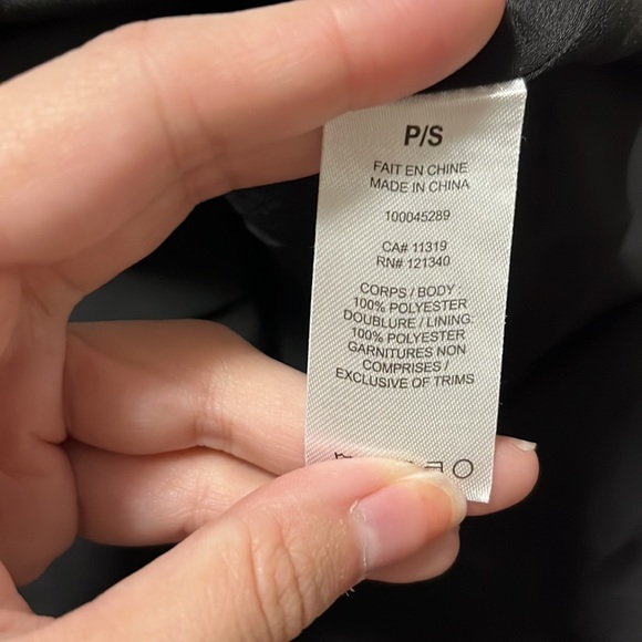 Black button up dress - Picture 4 of 4